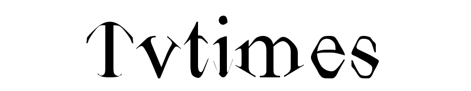 TV Times Font Download Free